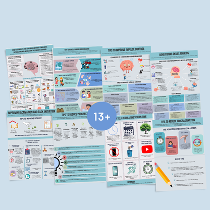 ADHD Infographic Pack